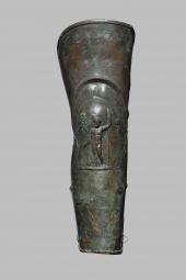 Beinscheine eines Gladiators aus Pompeji - © Museo Archeologico Nazionale, Neapel