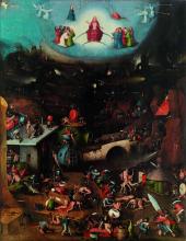 Hieronymus Bosch, Weltgerichtstriptychon, Mitteltafel © Gemäldegalerie der Akademie der bildenden Künste Wien