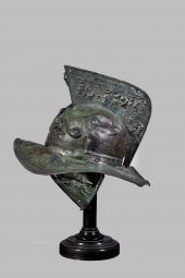 Helm eines Gladiators aus Pompeji - © Museo Archeologico Nazionale, Neapel