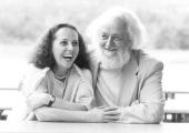 Foto: Gerda Fröhlich und Gottfried von Einem 1986