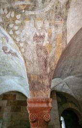 Bild: Krypta-Gewölbemalerei-Detail