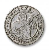 Bild: Medaille zur Hennecke-Aktivisten-Konferenz1949 