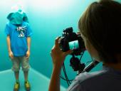 Im ZOOM-Trickfilmstudio, dem Multimedialabor des ZOOM Kindermuseums, produzieren die Kinder unter Einsatz neuer Technologien sel