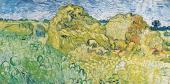 Vincent van Gogh, Feld mit Korngarben, Juli 1890, Öl auf Leinwand Sammlung Beyeler, Basel Foto: Robert Bayer, Basel 