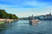 Der Rhein in Basel © Basel Tourismus