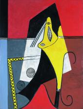Pablo Picasso, Femme dans un ­fauteuil, 1927, Fondation Beyeler, Riehen/Basel, Sammlung Ernst und Hildy Beyeler Foto: Robert Bayer, ­ Basel, © Succession Picasso/ProLitteris, Zürich