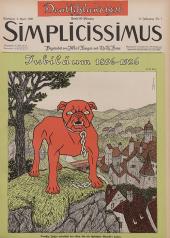Jubiläumsausgabe des Simplicissimus, 5. April 1926, Jg. 31, Nr. 1., Illustration: Thomas Theodor Heine