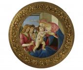 Botticelli, Madonna mit Kind und zwei Engeln © Gemäldegalerie der Akademie der bildenden Künste Wien