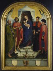 Rogier van der Weyden (1399/1400-1464) Medici-Madonna Eichenholz, 61,7 x 46,1 cm Frankfurt am Main, Städel Museum Foto: Artothek