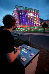 Ars Electronica Fassadenbeleuchtung