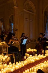 Candlelight Concerts - Magische Filmmusik in der Albertina - Bild: Das Streichquartett Classic Sound Vienna