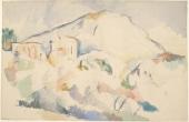 Paul Cézanne, Das Château Noir und das Gebirge Sainte-Victoire, Albertina