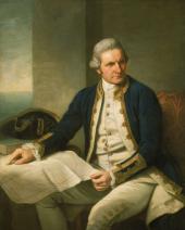 Captain James Cook, Nathaniel Dance (1735-1811) London, 1776 Öl auf Leinwand, 127 x 101,6 cm