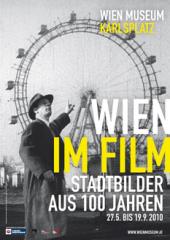 Plakat Wien im Film - Stadtbilder aus 100 Jahren