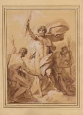 Juniorführungen | Götter, Helden und Verräter - Bild:  Heinrich Friedrich Füger | Jupiter, Neptun und Pluto, 1789-1790