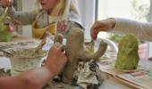 Kinder-Keramikkurs - Schnecken