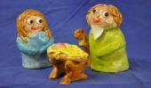 Kinder Keramikkurs - Krippenfiguren