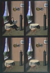 René Magritte Man with a newspaper  Öl auf Leinwand Tate