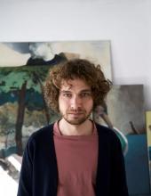 Kunsthaus Bregenz - Malerei-Workshop mit Lorenz Helfer - Selbstportrait Lorenz Helfer