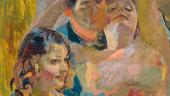 kärnten.museum - Franz Wiegele, Abschied von der Jugend, 1932/38/41, Öl auf Leinwand, 105 x 70 cm, Courtesy Kunstsammlung des Landes Kärnten/MMKK