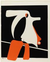 Joan Miró, Ohne Titel (aus Cahiers d'art), Sammlung Gilbert Kaplan, New York 