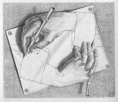 Transference and the Corrective Emotional Relationship: New Perspectives on the Change Process - Bild: Escher drawinghands