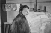 Unteres Belvedere - Vienna Art Week: Kuratorinnenführung. Louise Bourgeois - Louise Bourgeois im Atelier ihrer Wohnung in der 142 East 18th Street in NYC, um 1946
