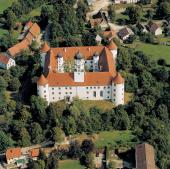 Schloss Höchstädt, Luftaufnahme