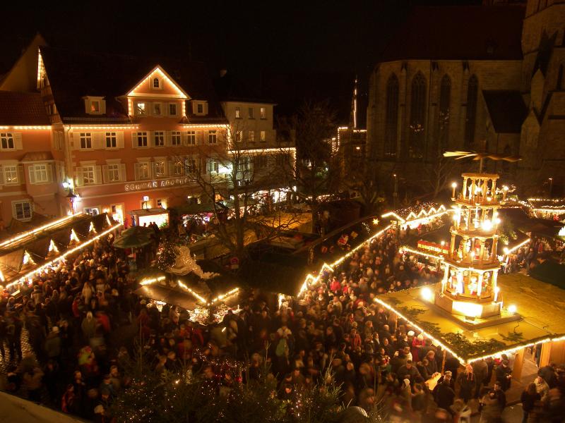 Der Esslinger Mittelaltermarkt Weihnachtsmarkt Wunsche Erfullen Im Advent Kultur Net