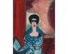 else blankenhorn.! eine retrospektive das gedankenleben ist doch wirklich - museum gugging - Else Blankenhorn, Ohne Titel [Selbstbildnis als Sängerin], 1908-1919