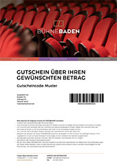 Baden: Bühne Baden – Gutscheine