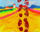 Otto Muehl (*1925), Ohne Titel, 1990, Privatbesitz © VBK Wien, 2010