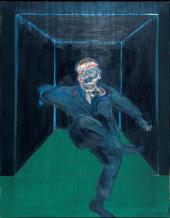 Bild: Francis Bacon, Sitzende Figur, 1960, Öl auf Leinwand, Albertina, Wien – Sammlung Batliner 