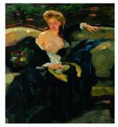Leo Putz, Sommerträume, 1907 Foto: Sammlung Siegfried Unterberger, Meran