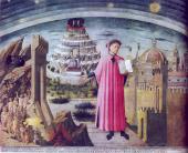 Domenico di Michelino, Die Allegorie der Göttlichen Komödie, 1465 © Opera di Santa Maria del Fiore – Archivio storico e fototeca, Firenze 
