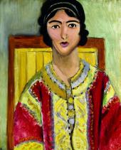 Henri Matisse, Lorette mit roter Jacke, 1917, Öl auf Holz, Columbus Museum of Art, Ohio, Gift of Ferdinand Howald 