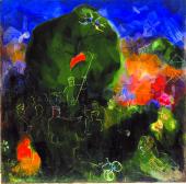 Viktor Palmov, Der Erste Mai, 1929, Öl auf Leinwand