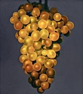 Karin Kneffel, Ohne Titel (Goldene Trauben), 1998, Öl auf Leinwand © VG Bild-Kunst Bonn 2014