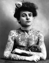 Maud Stevens Wagner, Tattoo Artist, USA 1877-1961