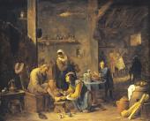 David Teniers, Die Baderstube, ©Museumslandschaft Hessen Kassel, Gemäldegalerie Alter Meister