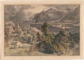 Joseph Anton Koch, Landschaft mit Ruine, um 1792–1794 Foto: TLM