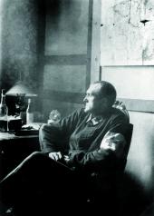 Max Beckmann als Krankenpfleger in Ypern,1915, Fotografie © Max Beckmann Archiv München 