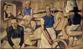 Bild: Albin Egger-Lienz, Kriegsfrauen, 1918/22