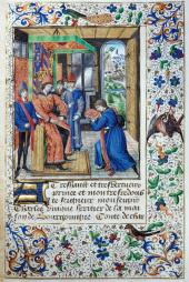 Jean Hennecart and Charles Soillot, Manuscript 'Hièron ou de la Tyrannie', before 1467, parchment, Royal Library Brussels, © Roy