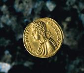 Augustalis-Goldmünze Kaiser Friedrichs II.