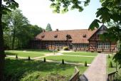 Bild: Das Haus Arkenstede im Museumsdorf Cloppenburg, erbaut 1684 als Witwensitz von Agnes Sophie von Bar und ihrem Mann, Otto C