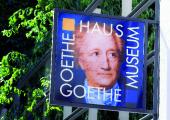 Bild: Goethemuseumsschild