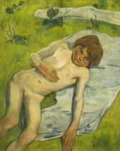 Bild: Paul Gauguin, Ein bretonischer Junge, 1889 Öl auf Leinwand Wallraf-Richartz-Museum & Fondation Corboud, Köln