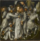 Hans Holbein d. Ältere, Gefangennahme Christi, Tafel zwischen 1494 und 1500, Staatsgalerie Stuttgart