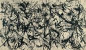 Jackson Pollock, Number 32, 1950, Lackfarbe auf Leinwand Kunstsammlung Nordrhein-Westfalen, Düsseldorf, Foto: Walter Klein, Düss